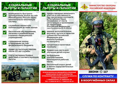 Военная служба по контракту 